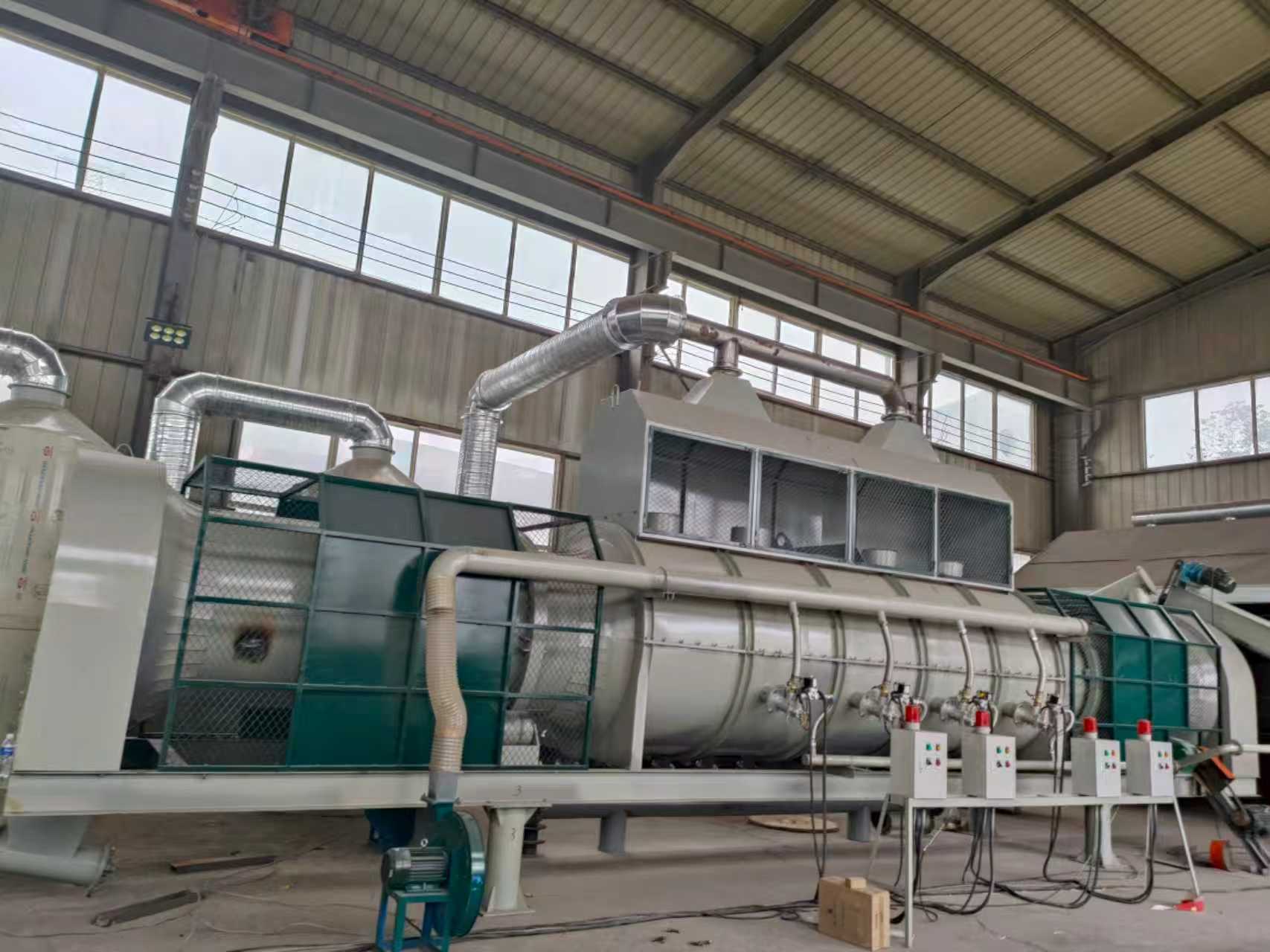 連續式炭化爐炭化鋁基板需要的溫度？